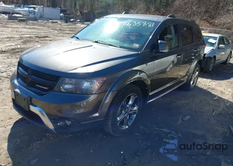 2017 Dodge Journey Crossroad Plus Awd from USA, damaged, VIN 3C4PDDGG3HT521161